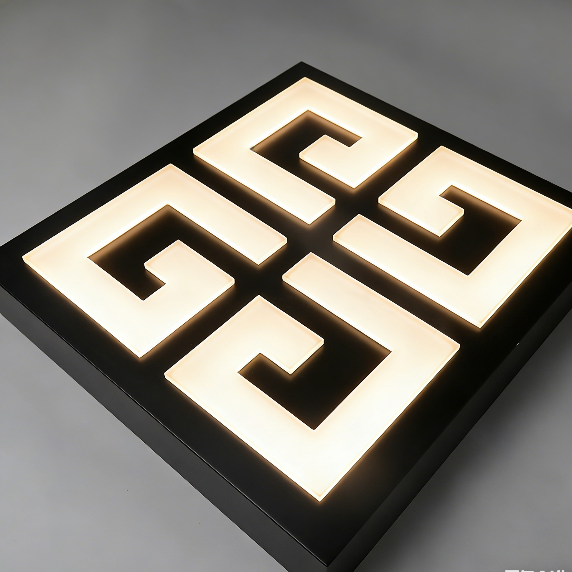 Custom Acrylic 3D Logo Signage Front Lit Backlit Acrylic LED Letters Signs