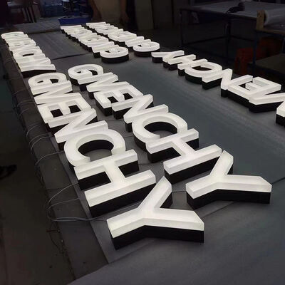 Advertising Lettering Rows China acrylic letters signage factory
