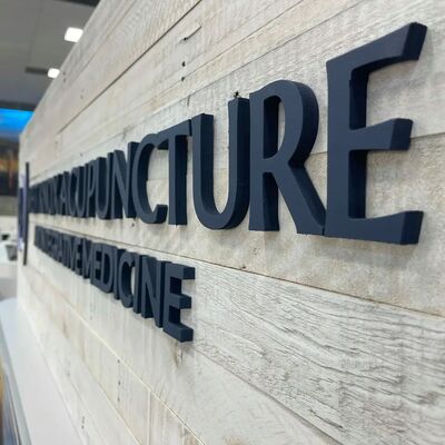Lightweight Flat Cut Letter Signs , 3D Foam Board Letters Advertising Sign